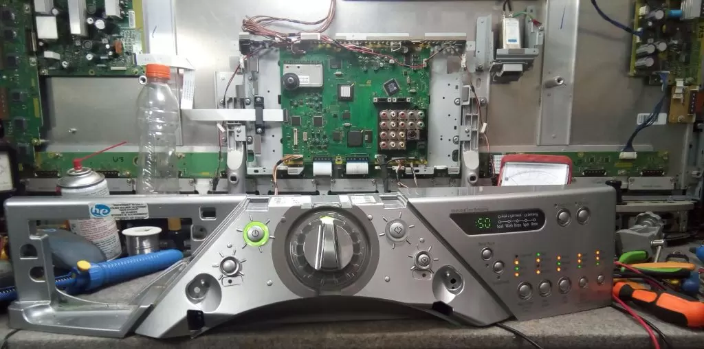 Reparación de tarjetas de lavadora LG Samsung Mabe Whirlpool GE